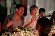 Chris and Lukas at the David Yurman Sculpted Cable Launch Event (Image via Getty)